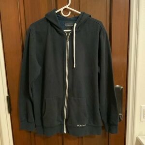 O'Neill Men's Navy Zip-Up Sweatshirt